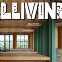 Modern Living Magazine cover featuring a bamboo interior